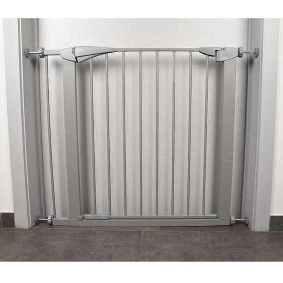 Flamingo Salus Grey Gate Extension – Sturdy Metal Add-On Panel, Seamless Fit Design