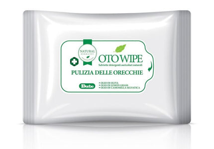 Wet dog & cat wipes for ear hygiene with olive and chamomile oils - 15pcs