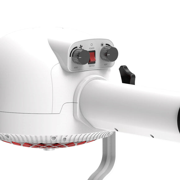 Shernbao Anionic Grooming Stand Dryer 1800W – Ionizing Hair Dryer with 360° Rotation, High Airflow