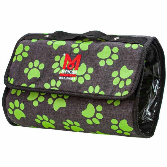 Moser Cosmetics Bag – Compact Organizer with Multiple Compartments for Grooming Tools and Accessories