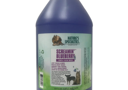 Nature's Specialties Screamin' Blueberry Gentle Mouth Cleaning Foam – 3.8L, Mild Formula