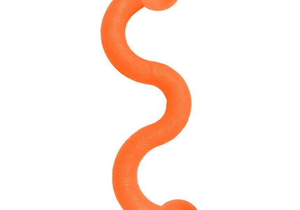 KONG Ogee Stick Large 38cm – Curved Floating Dog Toy, Durable Purple Design