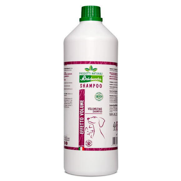 Baldecchi Volumizing Shampoo with Keratin – Concentrated Formula, 1L, Boosts Coat Fullness