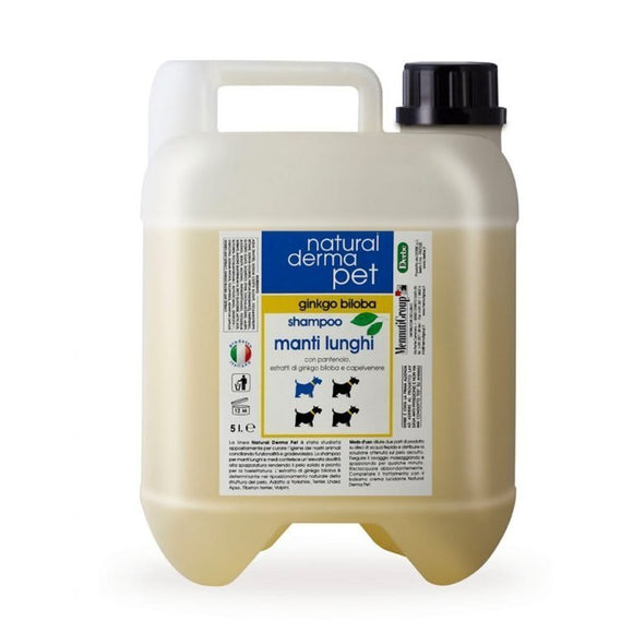 Dog shampoo for long coats with detangling properties – 5L