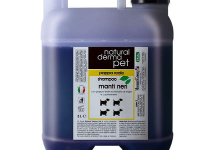 Dog shampoo for black coats with royal jelly – 5L