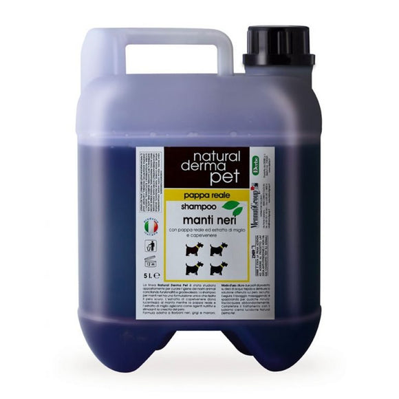 Dog shampoo for black coats with royal jelly – 5L