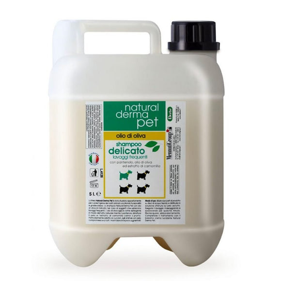 Dog shampoo with olive oil and chamomile – 5L bottle