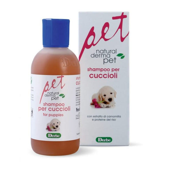 Gentle puppy shampoo with chamomile and rice protein
