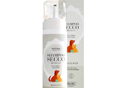 Puppy mousse dog shampoo with echinacea and goji berries