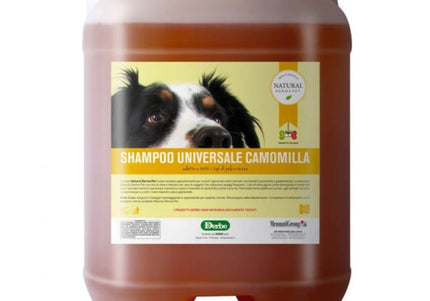 Dog shampoo for all coat types with chamomile – 10L