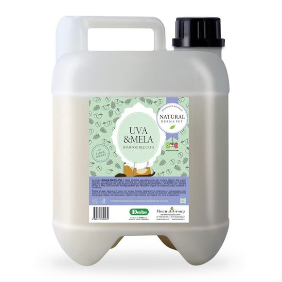 Revitalizing dog shampoo with grape and apple – 5L