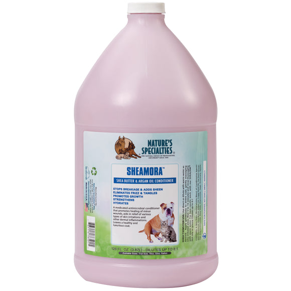 Nature's Specialties Sheamora Conditioner – Soothing Regenerating Concentrate, 3.8L, 1:8 Dilution