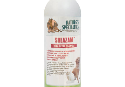 Nature's Specialties Sheazam Shampoo – Soothing Regenerating Concentrate, 1:8 Dilution, 473ml
