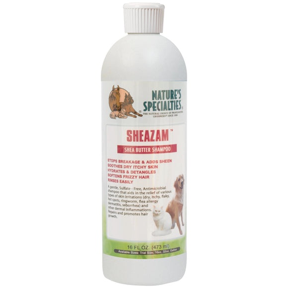 Nature's Specialties Sheazam Shampoo – Soothing Regenerating Concentrate, 1:8 Dilution, 473ml