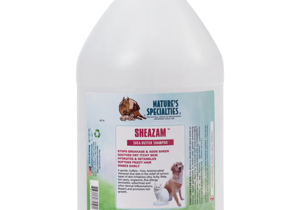 Nature's Specialties Sheazam Shampoo – Soothing Regenerating Concentrate, 1:8 Dilution, 3.8L Bottle