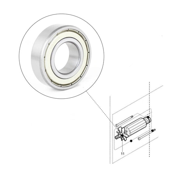 Heiniger Delta 3 Rotor Bearing – Precision Type 608 Replacement, Durable Construction