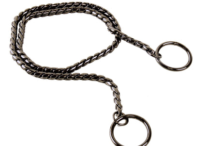 Show Tech Snake Chain Anthracite – Elegant 40cm Metal Exhibition Chain, Durable Finish