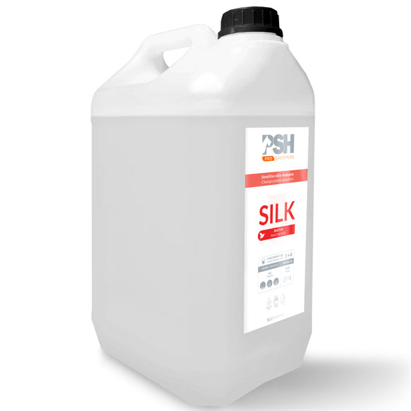PSH Pro Silk Shampoo – Gentle Concentrate for Sensitive Skin, 5L, Nourishing Formula