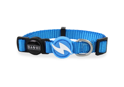 Dashi Solid Cat Collar – Nylon Adjustable Collar with Intense Brown Color, Durable Buckle