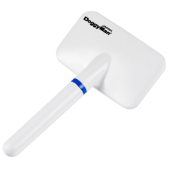 DoggyMan Small Slicker Brush – Compact Grooming Tool with Fine Bristles for Tangle Removal