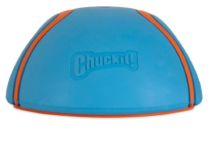 Chuckit! Indoor Super Slider Rubber Toy – Durable Squeaker Pusher for Active Play