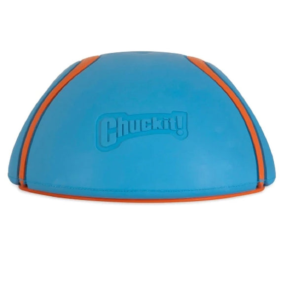 Chuckit! Indoor Super Slider Rubber Toy – Durable Squeaker Pusher for Active Play