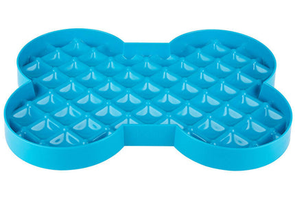 LickiMat Slodog Slow Eating Bowl – Black Non-Slip Licking Tray, Promotes Healthy Feeding