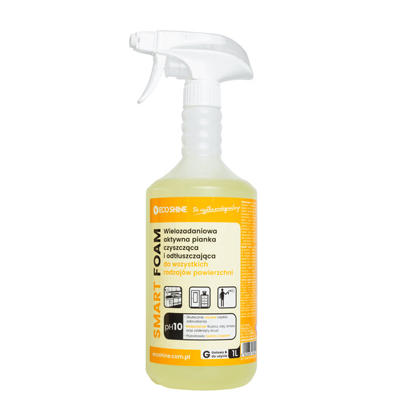 Eco Shine Smart Foam 1L – Advanced Intelligent Cleaning Foam, Fast-Acting and Residue-Free