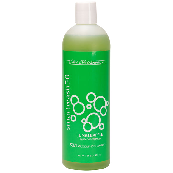 Chris Christensen Smart Wash Jungle Apple Shampoo – Deep Cleansing Concentrate with Apple and Pineapple Scent