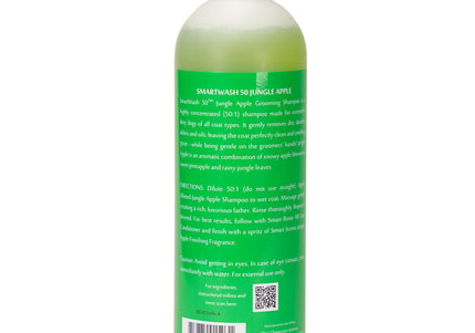 Chris Christensen Smart Wash Jungle Apple Shampoo – Deep Cleansing Concentrate with Apple and Pineapple Scent