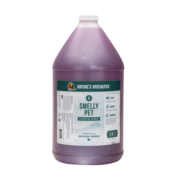 Nature's Specialties Smelly Pet Enzymatic Shampoo – Odor-Eliminating Concentrate, 3.8L