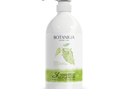 Botaniqa Show Line Smooth Detangling Shampoo – Gentle Formula, 1L, Enhances Coat Shine