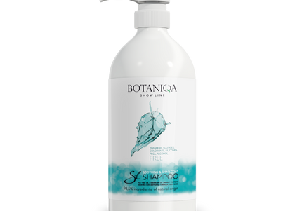 Botaniqa Show Line Soothing & Shiny Coat Shampoo – Gentle Formula for Sensitive or Trimmed Skin, 1L
