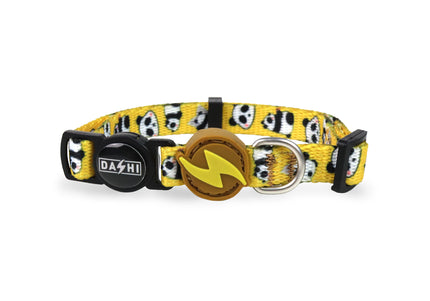 Dashi Snooze Cat Collar – Soft Adjustable Collar with Cute Panda Pattern Design