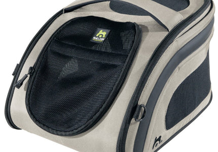 Maelson Snuggle Kennel 52x30x30cm – High-Quality Fabric Pet Carrier, Durable Beige Design