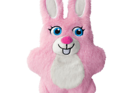 KONG Snuzzles Kiddos Bunny Small – Plush Rabbit Toy with Large Squeaker, Soft and Durable