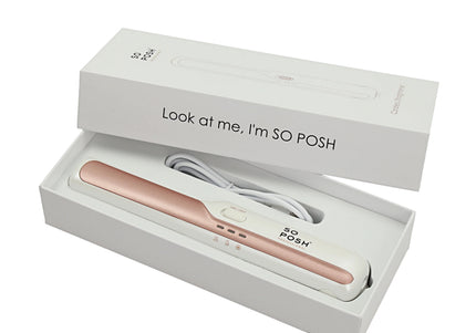 So Posh Ceramic Cordless Hair Straightener – Professional Mini Styling Tool with Ceramic Coating
