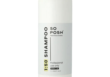 So Posh 1:50 Deep Cleansing Shampoo – Concentrated Formula, 1L Bottle, Professional Quality