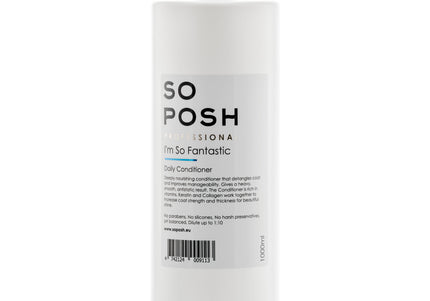 So Posh I'm So Fantastic Moisture Conditioner – Concentrated Hydrating Formula, 1L Bottle
