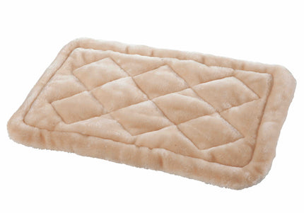 Maelson Soft Kennel Deluxe Cushion – Plush Beige Bed Insert, Small Size, Enhanced Comfort