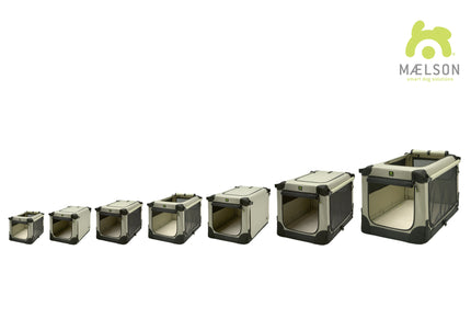 Maelson Soft Kennel Replacement Cover – Durable Beige Fabric, Large Size, Easy-Fit Design