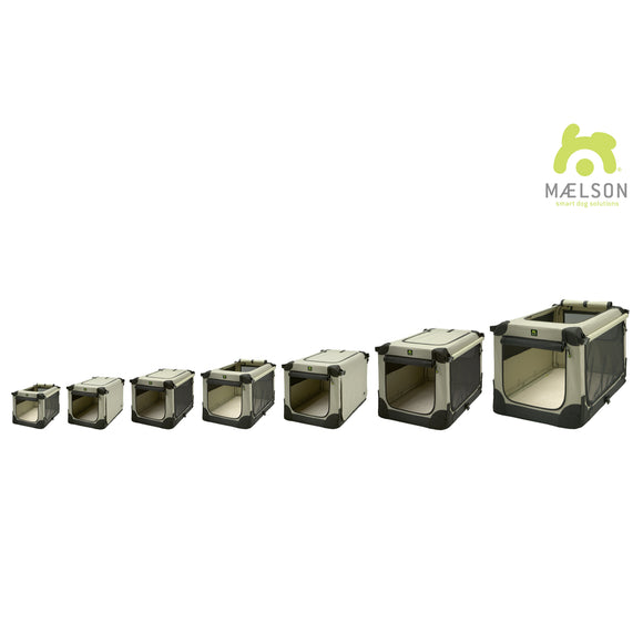 Maelson Soft Kennel Replacement Cover – Durable Beige Fabric, Large Size, Easy-Fit Design