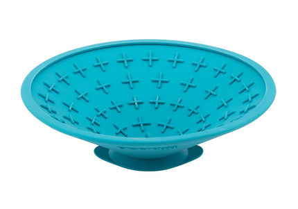 LickiMat Splash Licking Mat – Purple Silicone with Suction Cup, Calming and Entertaining