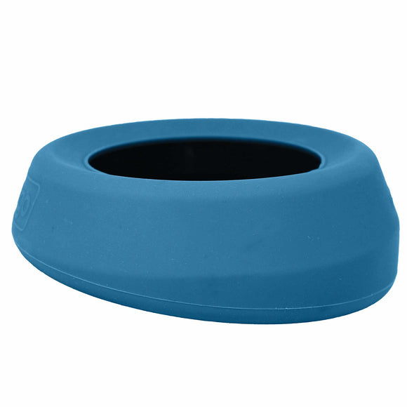 Kurgo Splash Free Wander Water Bowl 710ml – Anti-Spill Design, Durable Red Plastic