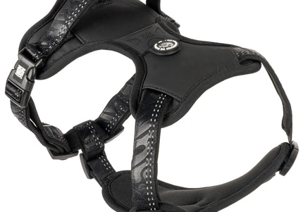 Max&Molly Matrix 2.0 Sport Harness – Adjustable Black Design with QR Tag, XL Size