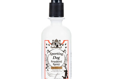Crown Royale Sporting Dog Brushing Spray No. 12 – Antistatic Coat Spray, 236ml, Smooth Fluffy Finish