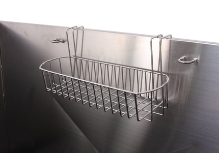 Blovi Metal Cosmetics Basket – Rust-Resistant Organizer with Secure Tub Attachment