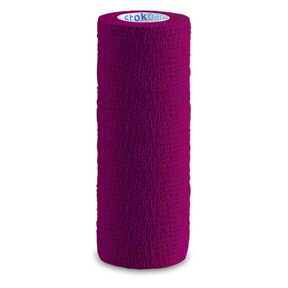 Stokban Elastic Self-Adhesive Bandage – 15cm x 4.5m, Flexible and Secure Wrap in Flesh Color