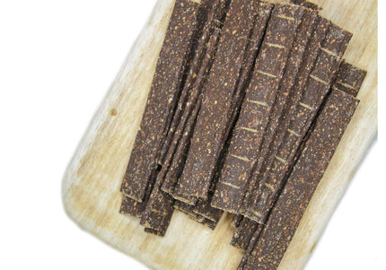 Escapure Stangerl Rind Natural Meaty Beef Strips – Grain-Free Dog Treats, 150g