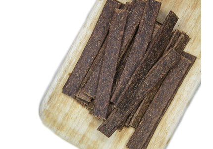 Escapure Stangerl Pferd Meaty Horse Strips – Natural Grain-Free Dog Treats, 150g